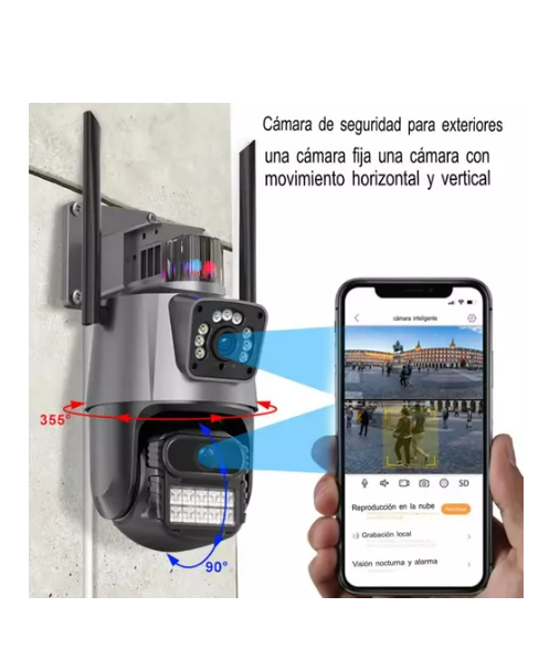 Cámara De Seguridad Ip Wifi