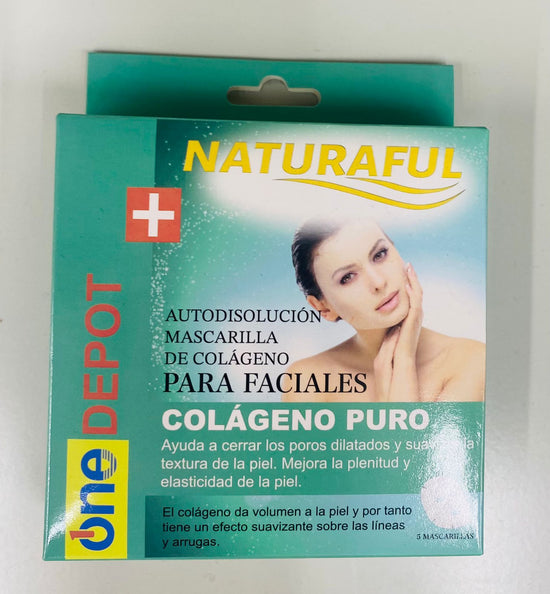 Piel Radiante y Rejuvenecida con el Poder del Colágeno – Pack de 5 Mascarillas